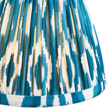 Load image into Gallery viewer, 16 cm Ikat Pleated Candle Clip Shade