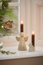 Load image into Gallery viewer, Ceramic angel candle holder