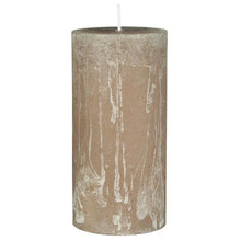 Load image into Gallery viewer, Rustic Pillar Candle