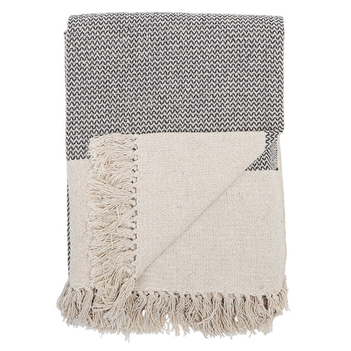 Bloomingville recycled cotton throw