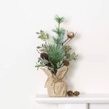 Load image into Gallery viewer, Small Foliage & Fir cone Tree