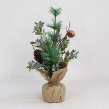 Load image into Gallery viewer, Small Foliage & Fir cone Tree
