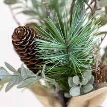 Load image into Gallery viewer, Small Foliage & Fir cone Tree