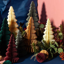 Load image into Gallery viewer, Large Honeycomb Paper Tree Decoration