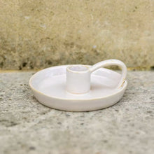 Load image into Gallery viewer, Large Ceramic Candle Holder
