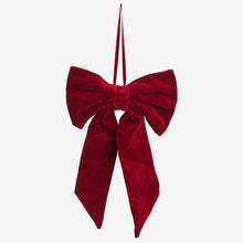 Load image into Gallery viewer, Red Velvet Bow