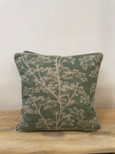 Load image into Gallery viewer, Apple Green Cow Parsley Cushion