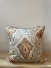 Load image into Gallery viewer, Terracotta Ikat Cushion