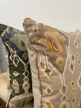 Load image into Gallery viewer, Terracotta Ikat Cushion