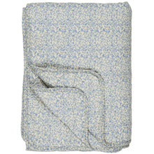 Load image into Gallery viewer, Blue Floral Cotton Quilt
