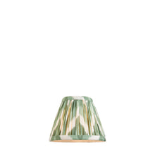 Load image into Gallery viewer, 16 cm Ikat Pleated Candle Clip Shade
