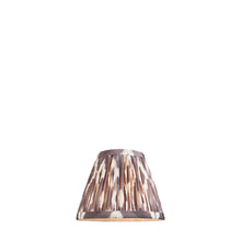 Load image into Gallery viewer, 16 cm Ikat Pleated Candle Clip Shade
