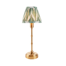Load image into Gallery viewer, 16 cm Ikat Pleated Candle Clip Shade
