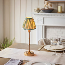 Load image into Gallery viewer, 16 cm Ikat Pleated Candle Clip Shade
