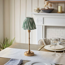 Load image into Gallery viewer, 16 cm Ikat Pleated Candle Clip Shade
