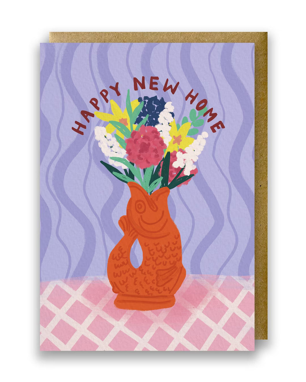 New Home Gluggle Jug Greeting Card