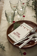 Load image into Gallery viewer, Napkin Merry Christmas
