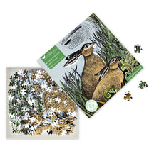 Load image into Gallery viewer, Angela Harding Rathlin Hares 1000 Piece Sustainable Jigsaw
