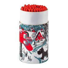 Load image into Gallery viewer, Snowy Letter Box Cylinder Matches
