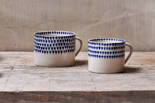 Load image into Gallery viewer, Large Ceramic Indigo Drop Mug
