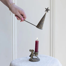 Load image into Gallery viewer, Brass mouse candle holder
