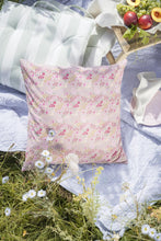 Load image into Gallery viewer, Pink Ditsy Floral Cotton Cushion
