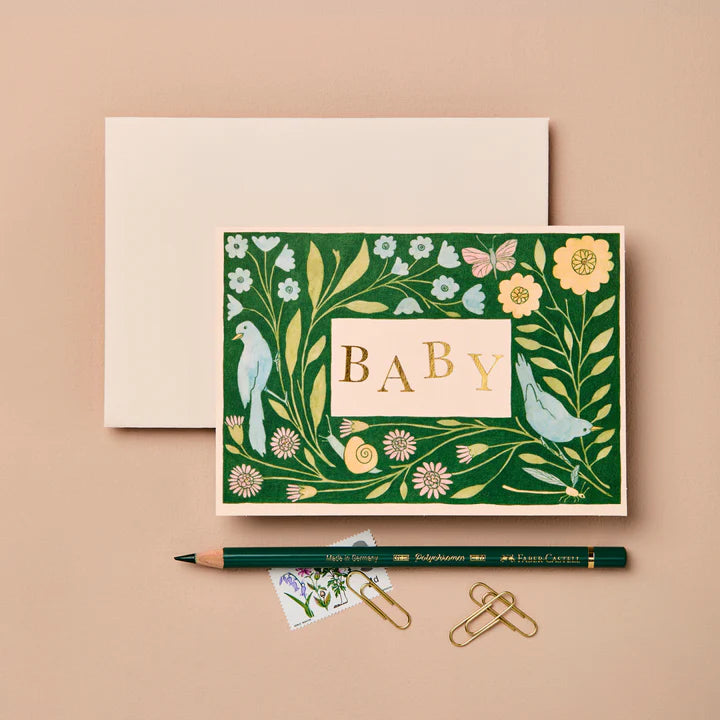 Springtime Baby Card