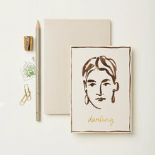 Load image into Gallery viewer, Wanderlust Paper Co Darling Card
