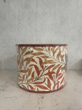 Load image into Gallery viewer, Janet Church Interiors Orange Willow Boughs Lampshade
