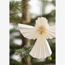 Load image into Gallery viewer, Red hanging paper angel
