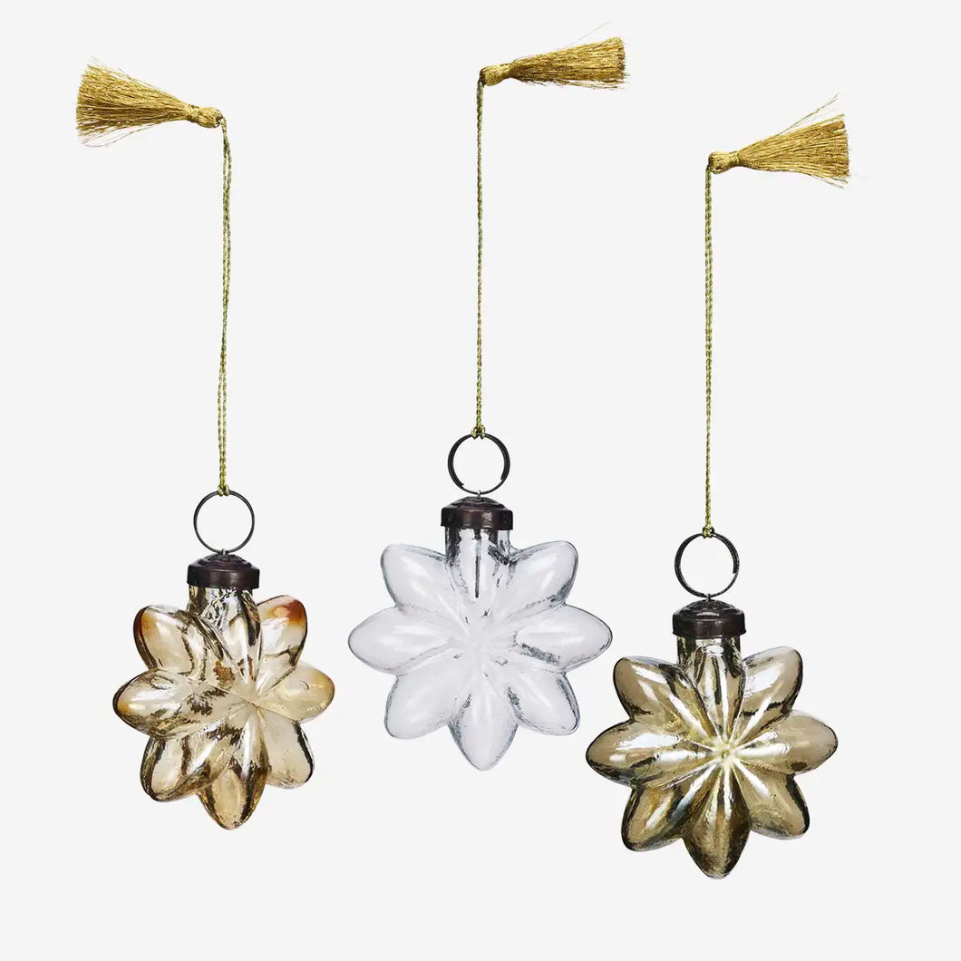 Hanging Glass Stars