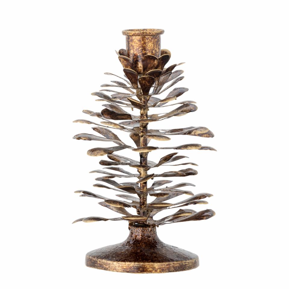 Metal Pine Cone Candle holder
