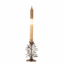 Load image into Gallery viewer, Metal Pine Cone Candle holder
