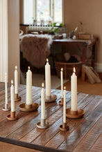 Load image into Gallery viewer, burnt orange candle holders
