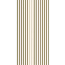 Load image into Gallery viewer, Pack of 16 Olive Green Striped Paper Napkins
