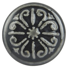 Load image into Gallery viewer, Dark Grey Ceramic Knob
