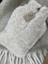 Load image into Gallery viewer, Cream Sheepskin Hot Water Bottle Cover
